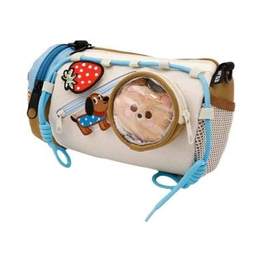 Imagem de Bolsa Frontal De Bicicleta DIY Com Grande Capacidade, Bolsa De Armazen