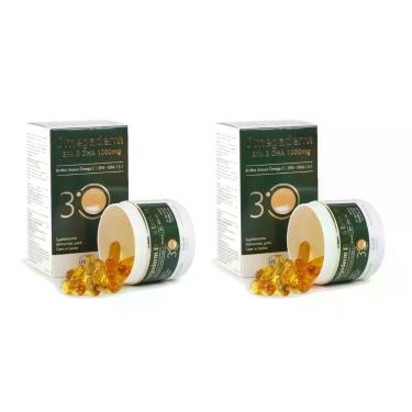 Imagem de Kit 2 Omegaderm 30% 500mg EPA E DHA 30 Capsulas - Inovet