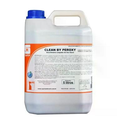 Imagem de Desinfetante Limpador Clean By Peroxy Spartan 5L Peróxido de Hidrogêni
