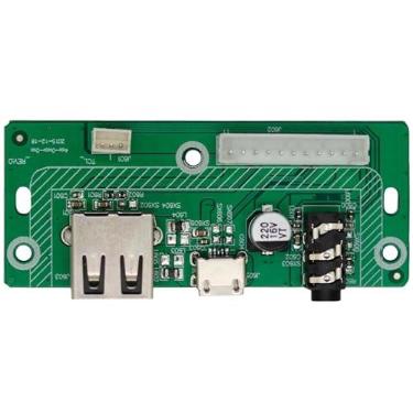 Imagem de Jingelmall Nova placa de porta de carregamento USB de substituição para peças de reparo de alto-falante JBL Charge 3 versão TL Bluetooth