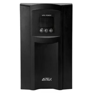 Imagem de Nobreak Aitek 3000VA Senoidal Puro 220V, 6 Tomadas, Dupla Conversão Online, Bivolt de Entrada