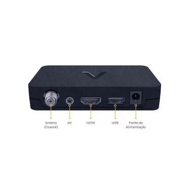 Imagem de Conversor e Gravador Digital Aquário DTV-9000 Full HD 1080p com USB