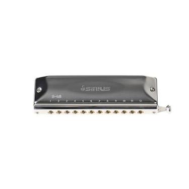 Imagem de Gaita Cromática Suzuki Sirius S-48S 12 Furos 48 Notas