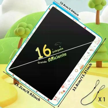 Imagem de Tablet De Quadro Negro LCD Para Crianças, Brinquedo Educacional De 11,
