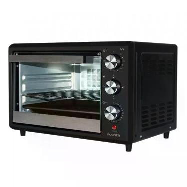 Imagem de Forno Elétrico de Bancada Black I25 25L 1500W Timer 60 Minutos Termostato 250°C Preto Fogatti 220V