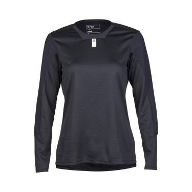 Imagem de Camisa Fox Defend Ls Feminino, 3, Preto, XS