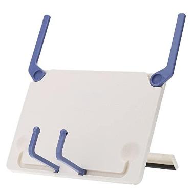 Imagem de Kkcare Suporte De Livros Dobrável Portátil Porta-Livros Suporte Para Livros Para Laptop Notebook Partitura Tablatura Leitura Livro De Receitas
