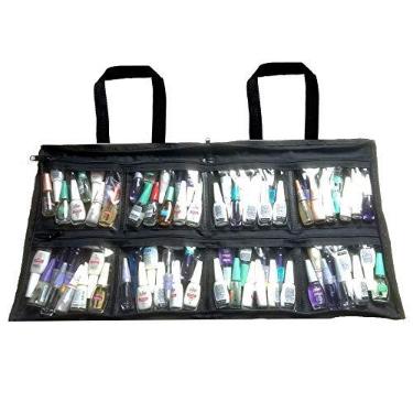Imagem de Bolsa Porta Esmalte 80 Vidrinhos Manicure necessaire
