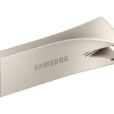 Imagem de SAMSUNG BAR Plus 256GB - 400MB/s USB 3.1 Flash Drive Champagne Prata (MUF-256BE3/AM)