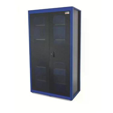 Imagem de Armário Vertical Para Ferramentas 2 Portas Com Visores Azul Tramontina Pro Azul Tramontina