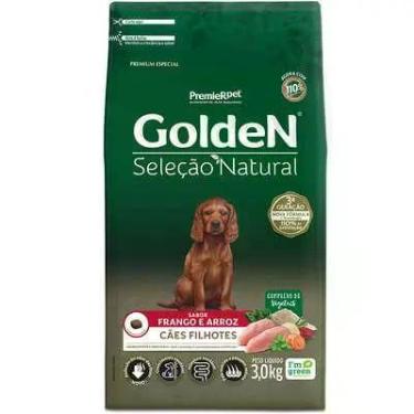 Imagem de Ração Seca Golden Seleção Natural para filhotes de raças pequenas sabo