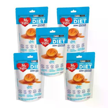 Imagem de Caramelo My Toffee Zero Lactose, Diet Leite Riclan contendo 5 unidades