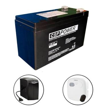 Imagem de Bateria Estacionaria Nobreak 12v 9a - Csp Power