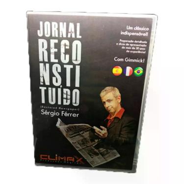 Imagem de Dvd - Jornal Rasgado Reconstituído + Gmmick D+