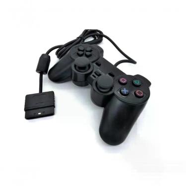 Imagem de Controle Preto Playstation 2 Dualshock Com Fio