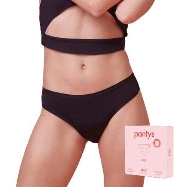 Imagem de Calcinha Absorvente Menstrual Pantys Cozy, Fluxo Intenso, Feminino, Preto, G, 1 Unidade