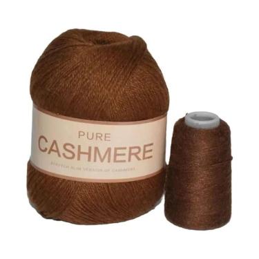 Imagem de Fio De Lã Cashmere Para Tricô De Cachecol De Bebê 70g - Fio Para Croch