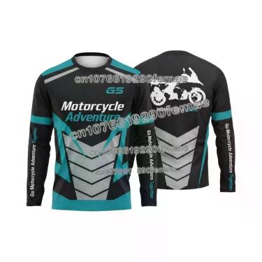 Imagem de Camisa De Ciclismo Leve E Respirável De Manga Longa Para Motociclistas
