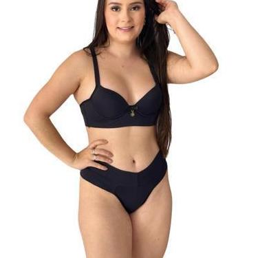 Imagem de Conjunto Calcinha e Sutiã Base De Espuma Com Aro E Bojo  - ANA JULIA M