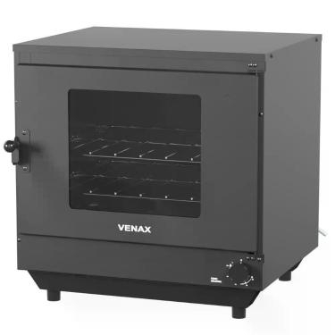 Imagem de Forno Industrial de Bancada Venax Gás GLP FI109SB Aço Carbono 109L Interno Esmaltado Preto