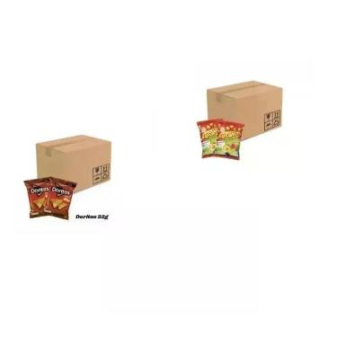 Imagem de Kit Salgadinho Mini Fandangos e Doritos - Biscoitos 100un - Elma Chips