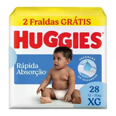 Imagem de Fraldas Huggies Tripla Proteção Mega XG 28 Unidades