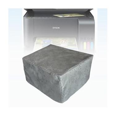 Imagem de CAPA PARA IMPRESSORA EPSON ECOTANK L3250 L3210 IMPERMEÁVEL FLEX (Cinza)