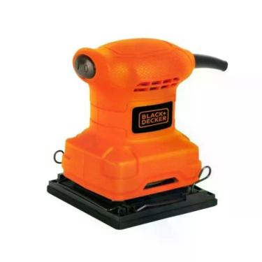 Imagem de Lixadeira Orbital Elétrica 1-4" BS200-BR 200W 110V com Fixação Rápida da Lixa Black + Decker