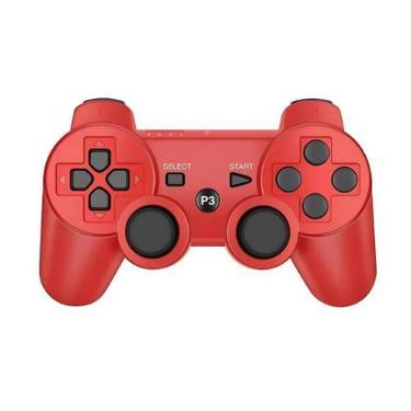 Imagem de Controle Gamer Bluetooth Compatível com PS3 Doubleshock P3 Color - NoB