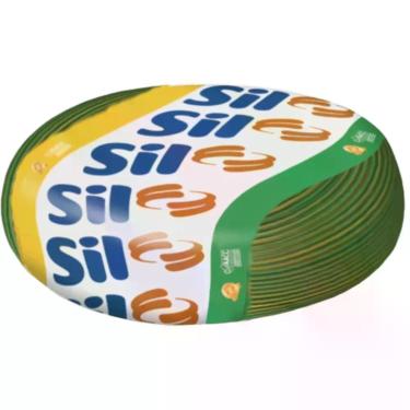 Imagem de Cabo Flexsil de Cobre 2,5mm 750 Volts Verde E Amarelo com 100 Metros 00003.018.014.1.06 Sil Cabo