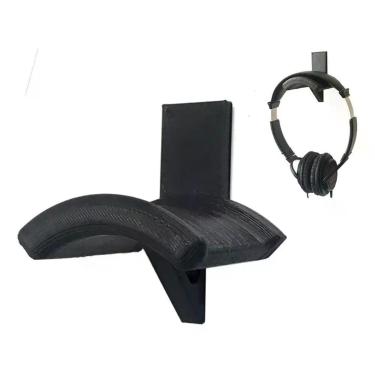 Imagem de Suporte De Parede Headset Headphone Com Fita Dupla Face - V I X 3 D