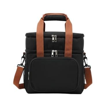 Imagem de Bolsa Térmica Para Marmita Lancheira Escolar Trabalho Academia Impermeável Resistente Alimentos Bebidas Fitness Masculina Feminina