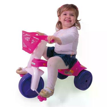 Imagem de Triciclo Infantil Fofete Com Cestinha