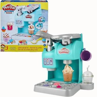 Imagem de Massinha Play Doh Cafeteria Colorida com 5 Potes Hasbro