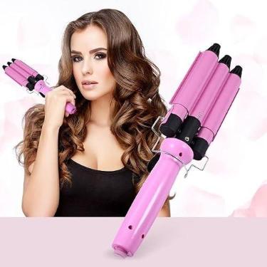 Imagem de Prancha Modelador Cacebo Ondulado Cacheado Tri-ondas