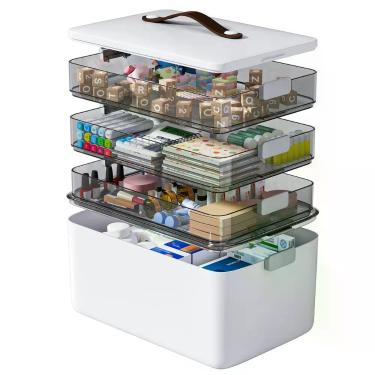 Imagem de Organizador Portátil de 4 Camadas MOPUP com Trava