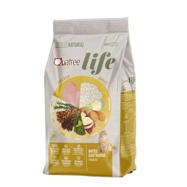 Imagem de Ração Life Quatree Castrados Frango e Arroz – 10,1kg