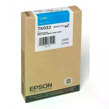 Imagem de Cartucho De Tinta Epson Compativel T6032 Cyan