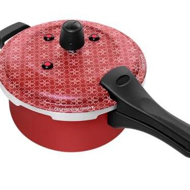 Imagem de Panela Pressão Patolux 3,0L Fecho Externo Antiad - Vermelho