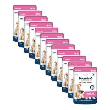 Imagem de Kit 12x premier sache c caes diabetes 85g