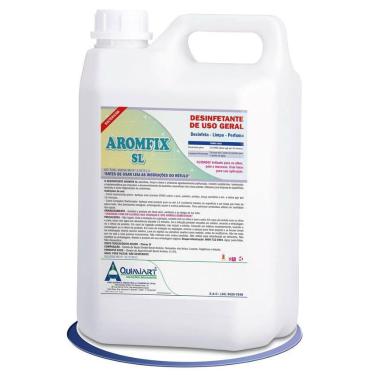 Imagem de Aromfix sl talco - desinfetante limpador pronto uso - quimiart - 5 lit