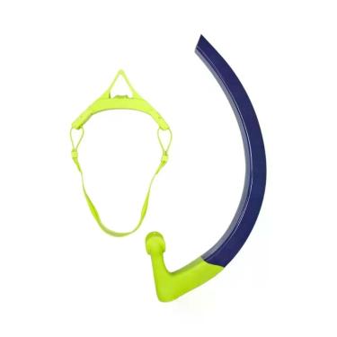 Imagem de Tubo De Snorkel De Silicone Para Adultos Com Bocal Central Para Respir