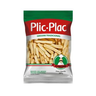 Imagem de Biscoito Plic Plac Grissini 200g - Escolha o Sabor - Plic-Plac, Tradic