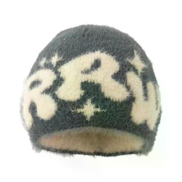 Imagem de Gorros Unissex Y2K Mea Culpa De Lã Da Moda, Toucas Kpop, Acessórios De