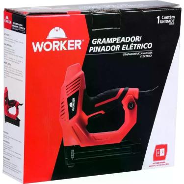 Imagem de Grampeador Pinador Elétrico Worker 220V