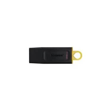 Imagem de Pen Drive 128GB Kingston DataTraveler Exodia, USB 3.2, Preto e Amarelo - DTX/128GB