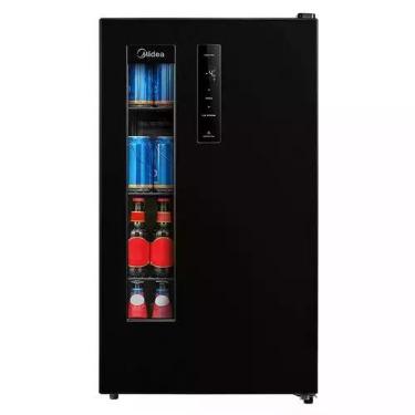Imagem de Cervejeira Midea Frost Free 82 Litros Preta 127V MDRX150FGGDX01, Preto