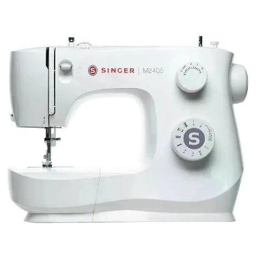 Imagem de Máquina de Costura Singer M2405, Branco, 220V