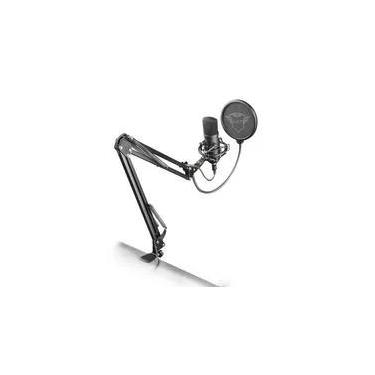 Imagem de Microfone Streamer GXTrust Gaming GXT 252+ Emita Plus Podcast, USB, Anti-Vibração, Preto - 22400