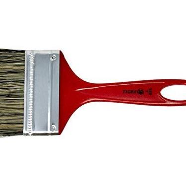 Imagem de Trincha Simples Cerda Gris, Tigre 60500012, Vermelho, 3"